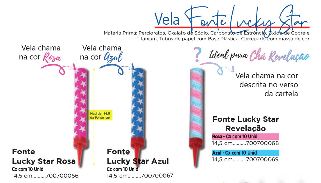 Vela Fonte Lucky Star