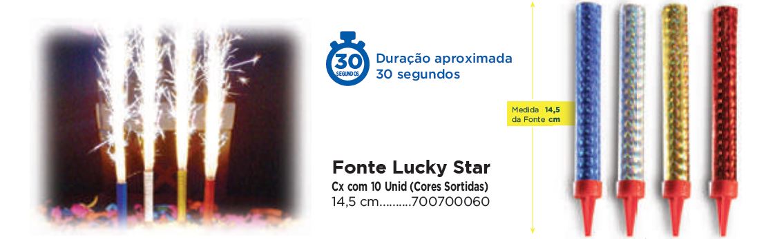 Vela Fonte Lucky Star