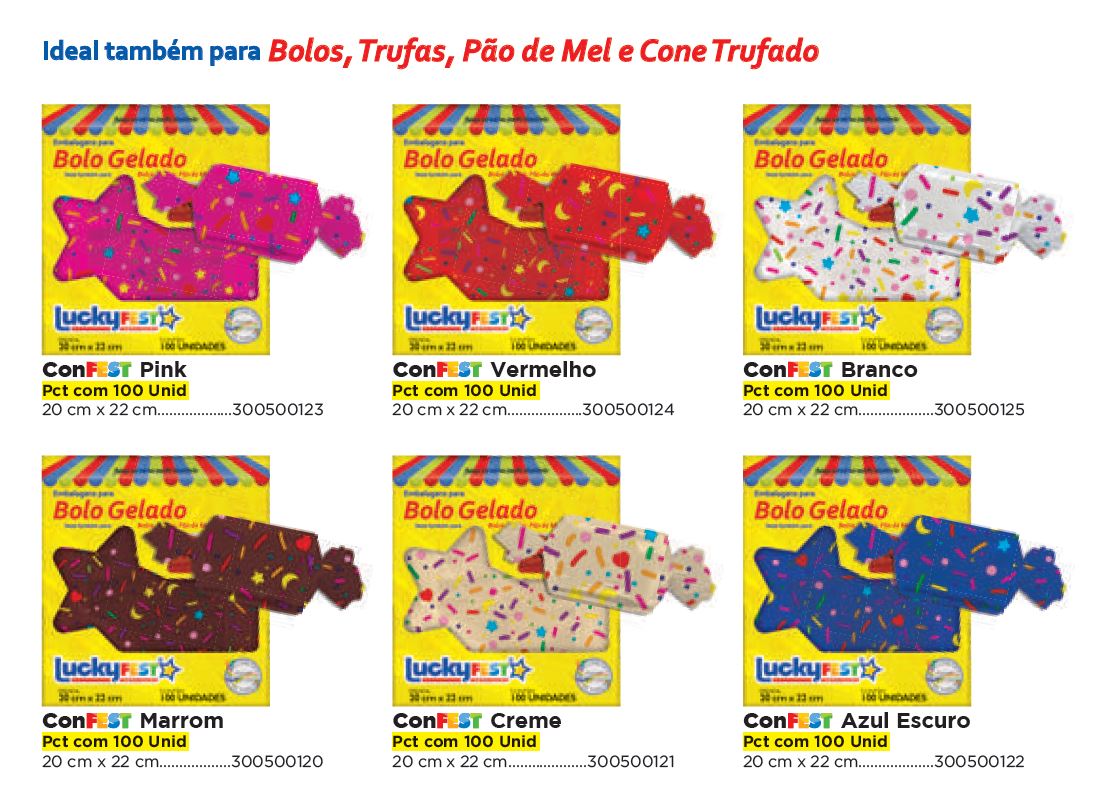 Emb. para Bolo Gelado