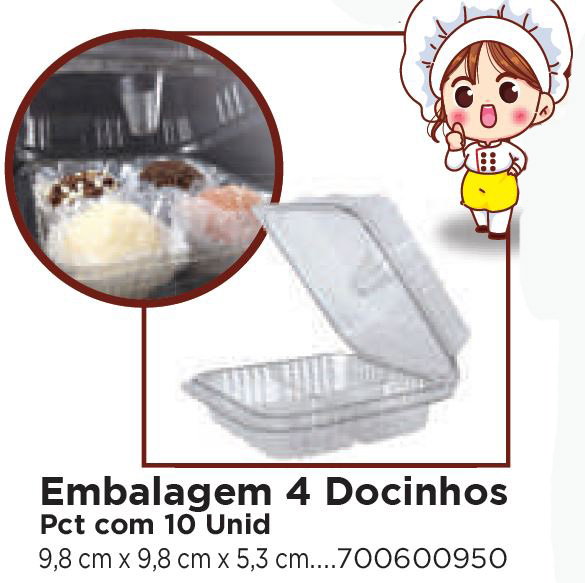 Embalagem 4 Docinhos