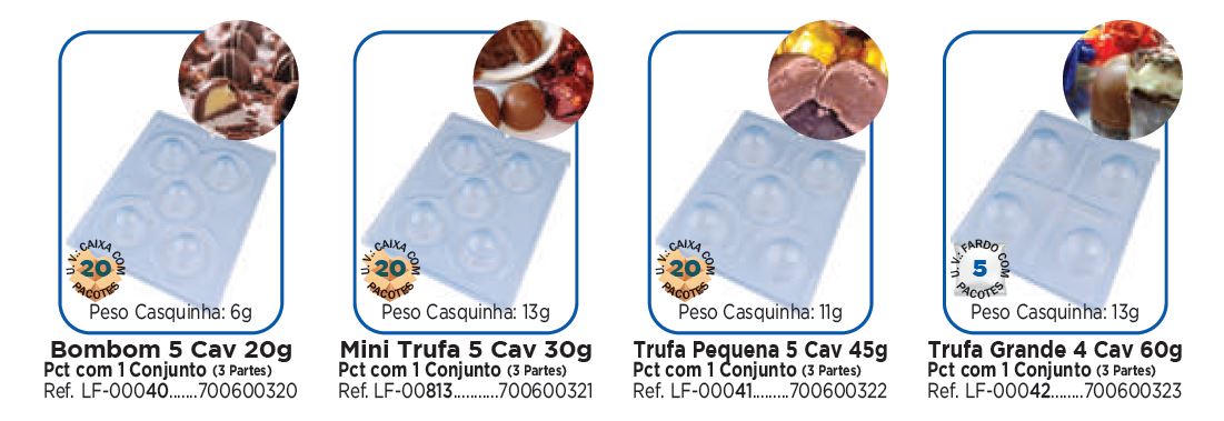 Forma Especial para Chocolate