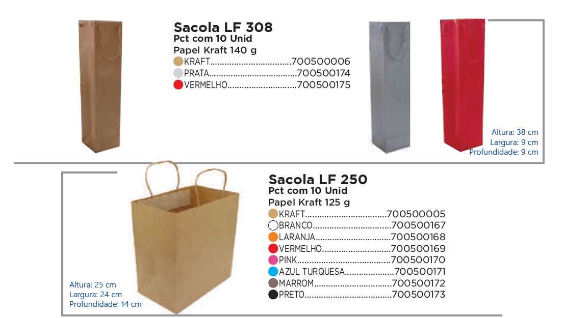 Sacolas de Papel
