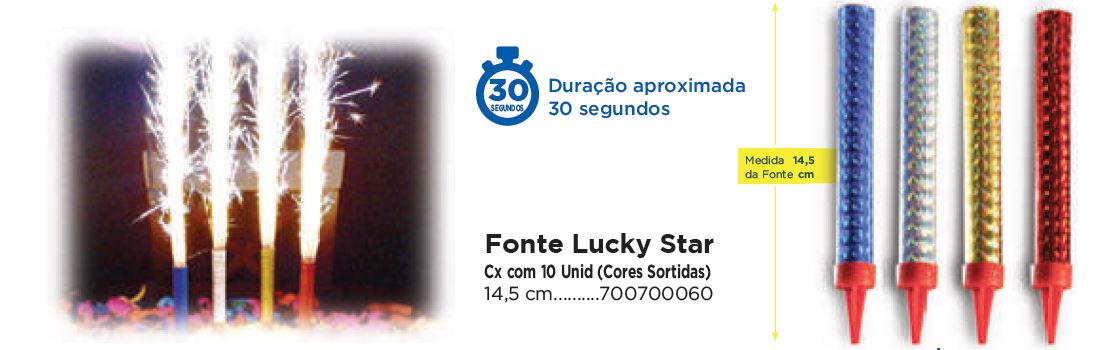 Vela Fonte Lucky Star