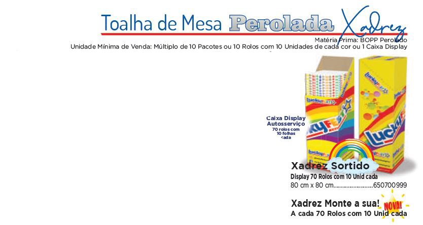 Caixa Display Autosserviço Xadrez