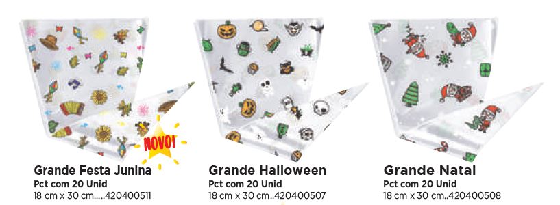 Cone Incolor e Decorados