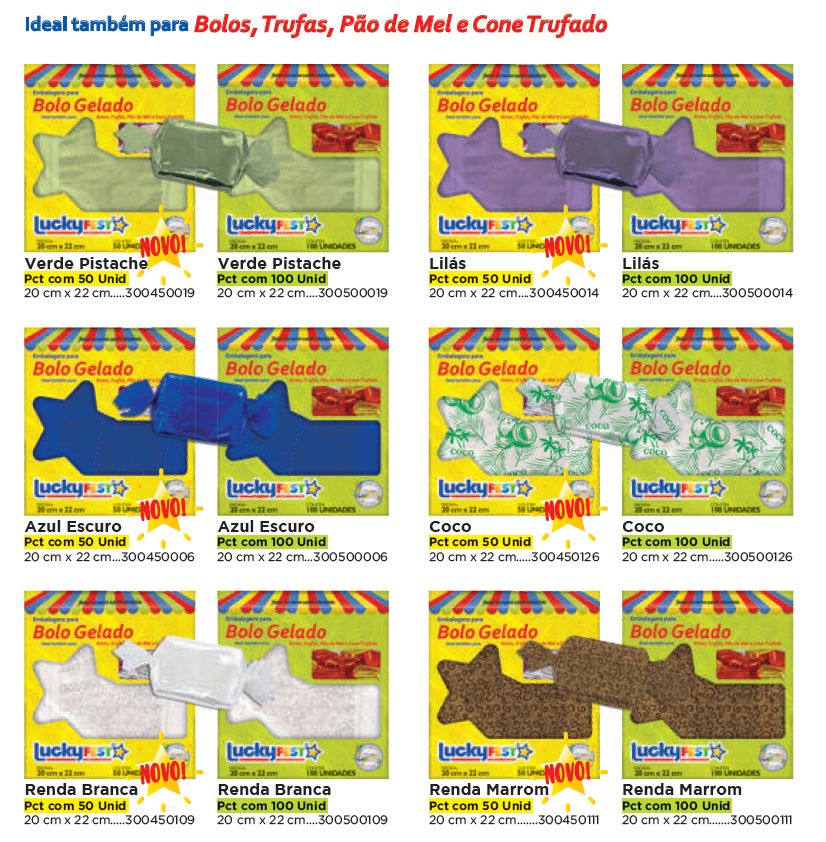 Emb. para Bolo Gelado