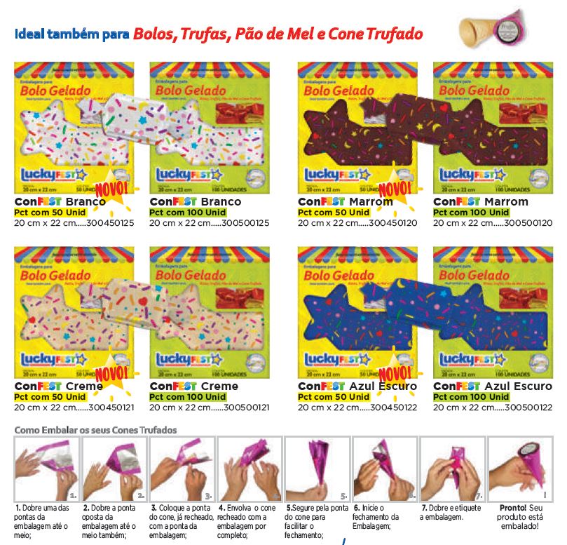 Emb. para Bolo Gelado
