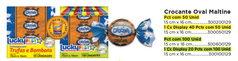 Emb. para Trufas e Bombons Sabores