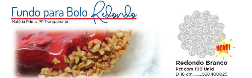 Fundo para Bolo Redondo