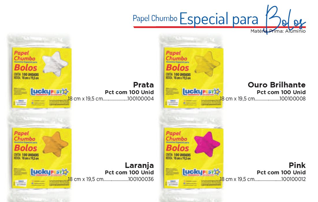Papel Chumbo Especial para Bolo