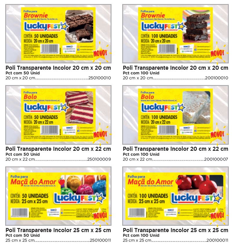 Poli Transparente Incolor