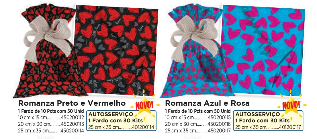 Saco para Presente Metalizado