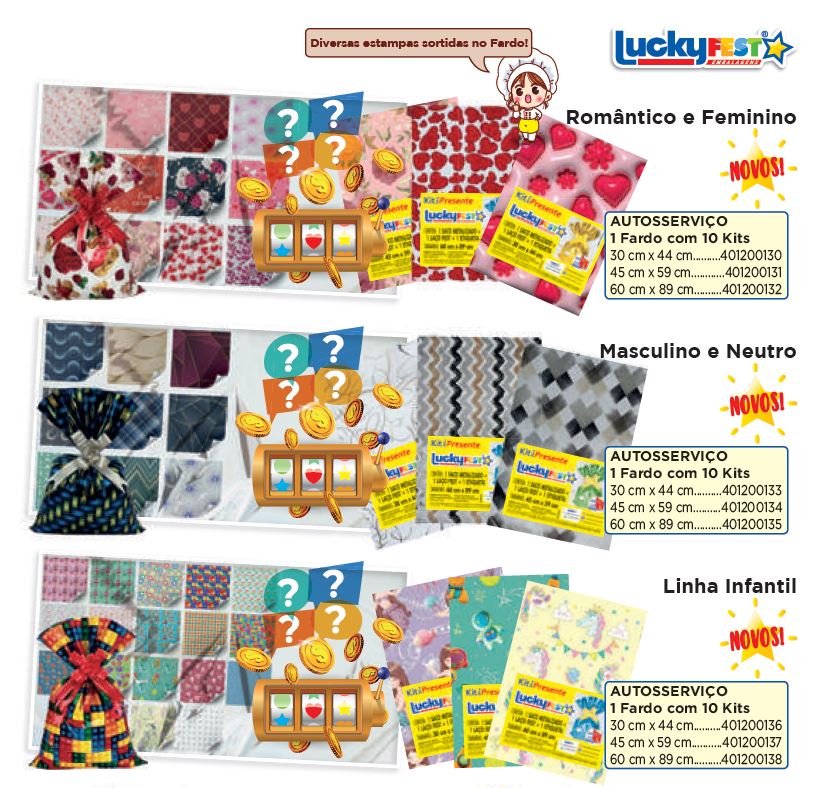 Saco para Presente Metalizado