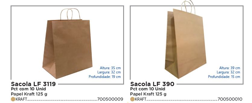 Sacolas de Papel