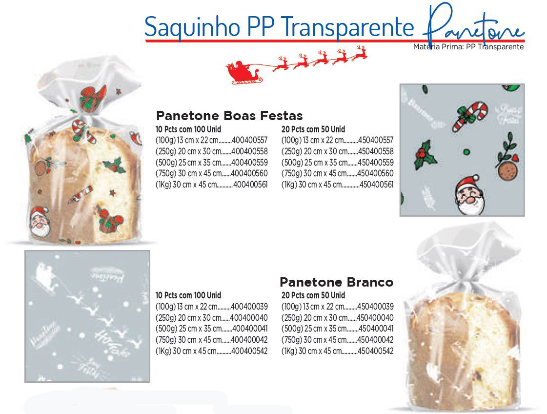 Saquinho Panetone