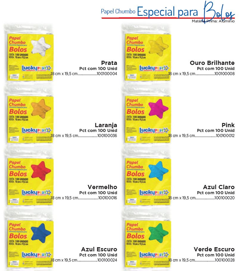Papel Chumbo Especial para Bolo
